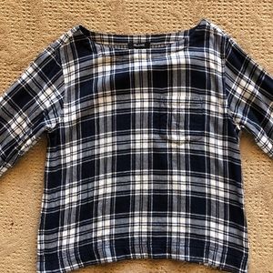 Madewell plaid sweater